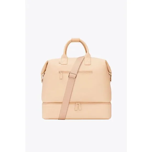 Beis NWT Weekender in Cactus Vegan Leather Beige